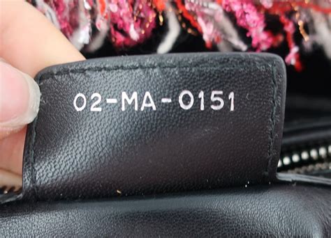 do dior bags have serial numbers|dior bag date codes.